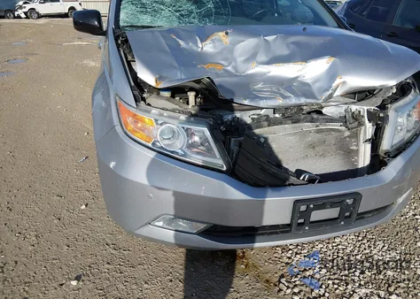 2012 Honda Odyssey Touring/Touring Elite from USA, damaged, VIN 5FNRL5H96CB021553